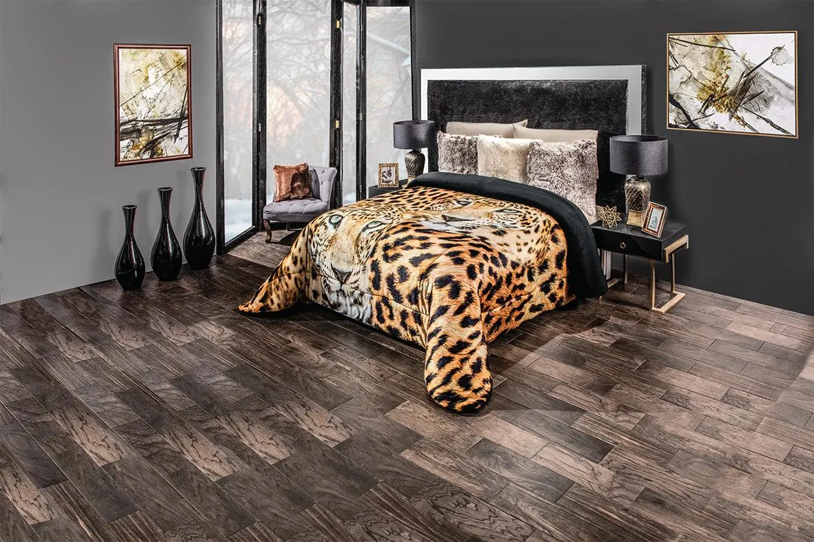 Animal Print Cobertor Digital Soft