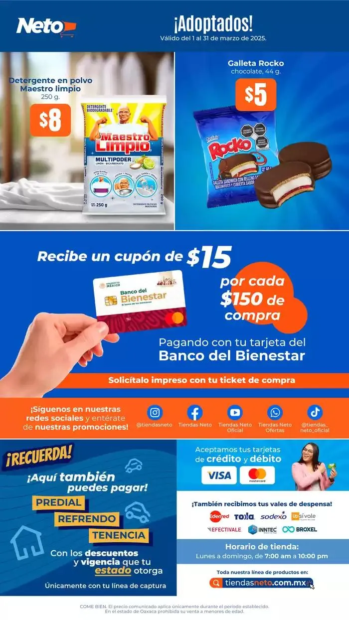 Catálogo de Ofertas Tiendas Neto 1 de marzo al 31 de marzo 2025 - Pagina 8