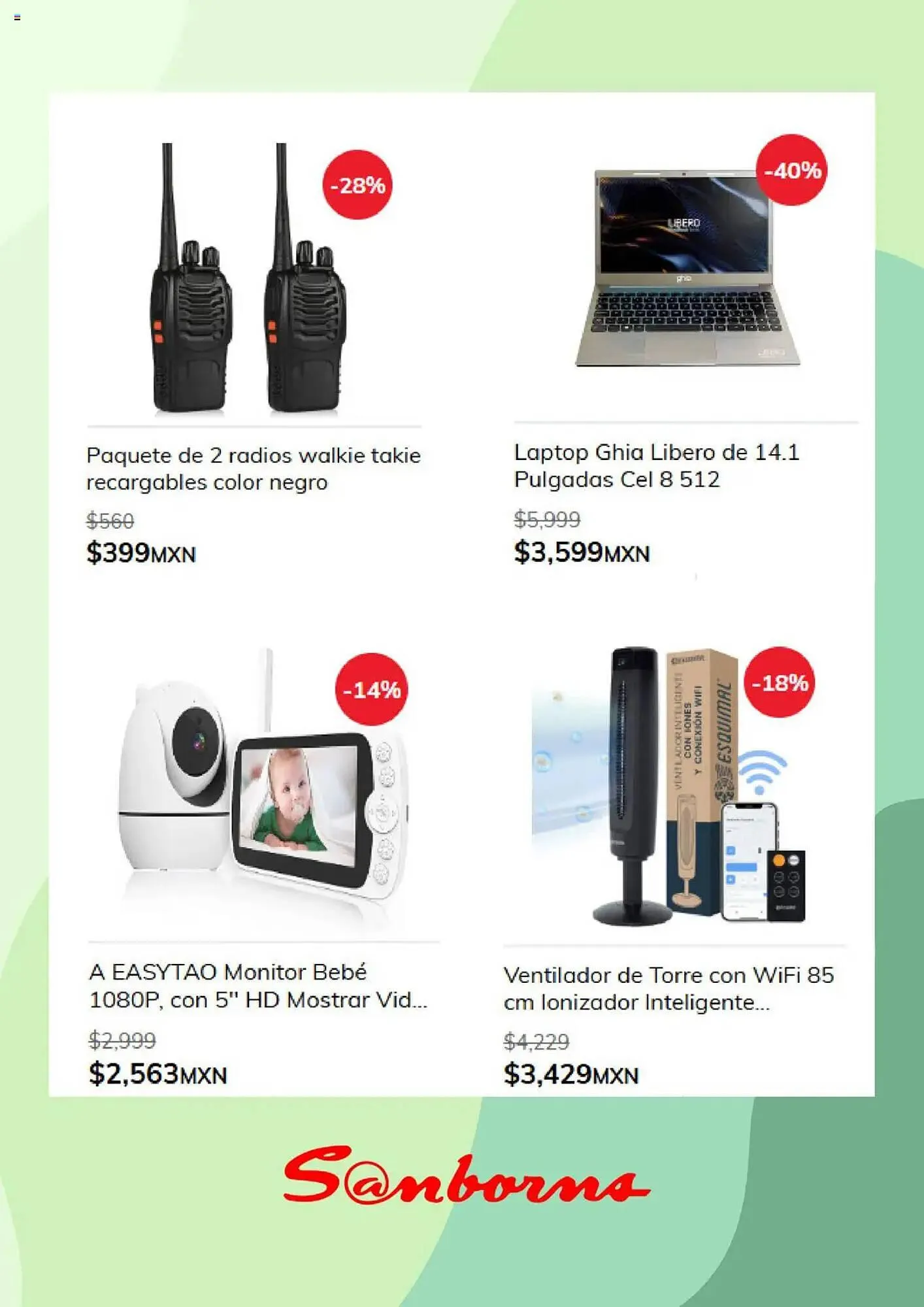 Catálogo de Catálogo Sanborns 16 de julio al 22 de julio 2025 - Pagina 5