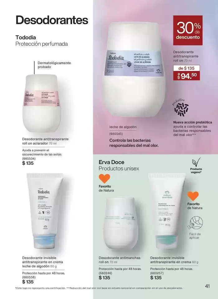 Catálogo de Avon Folleto Natura C7 17 de marzo al 25 de julio 2025 - Pagina 41