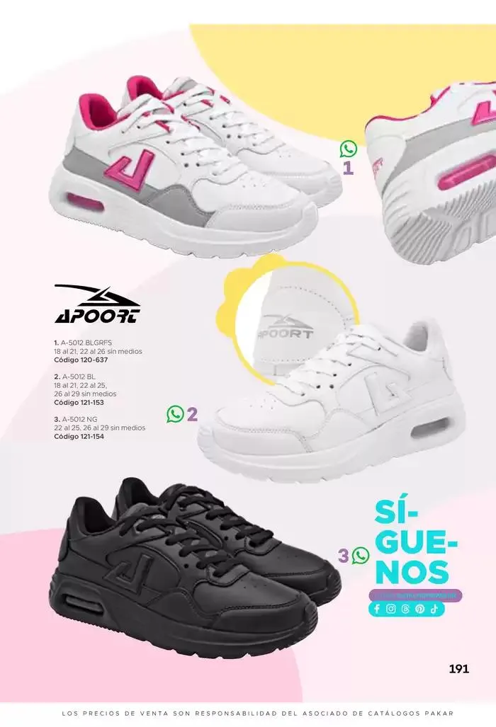 Catálogo de Pakar Casual 31 de enero al 31 de agosto 2025 - Pagina 191