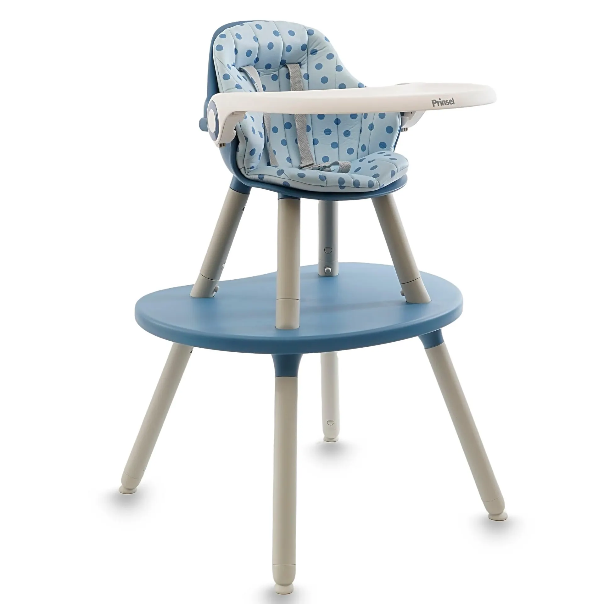Silla Alta Bistro 3 en 1 Azul