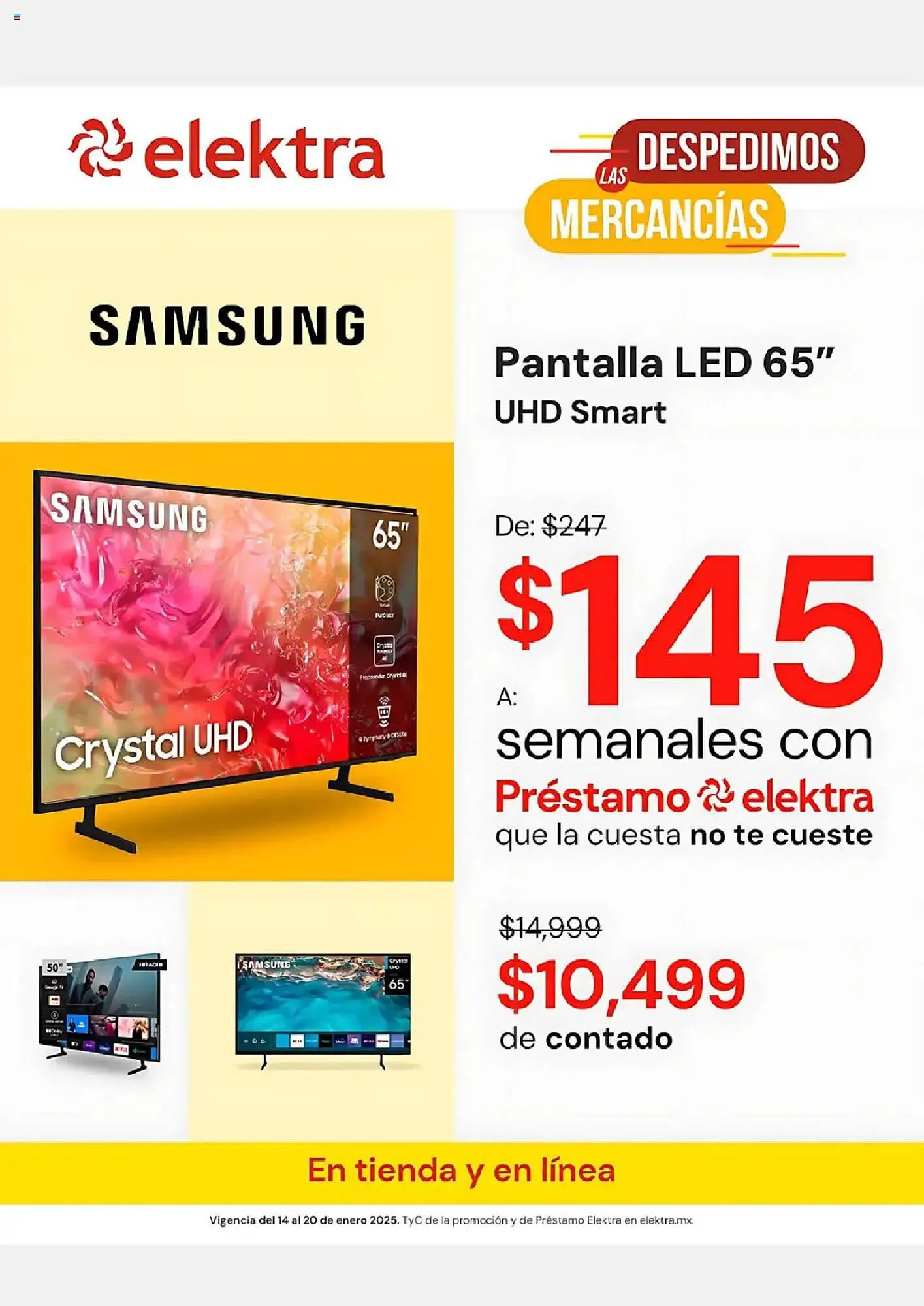 Catálogo de Catálogo Elektra 14 de enero al 20 de enero 2025 - Pagina 1