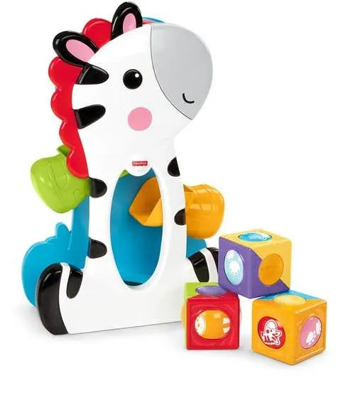 Mattel Fisher-Price Cebra Bloques De Actividades CGN63