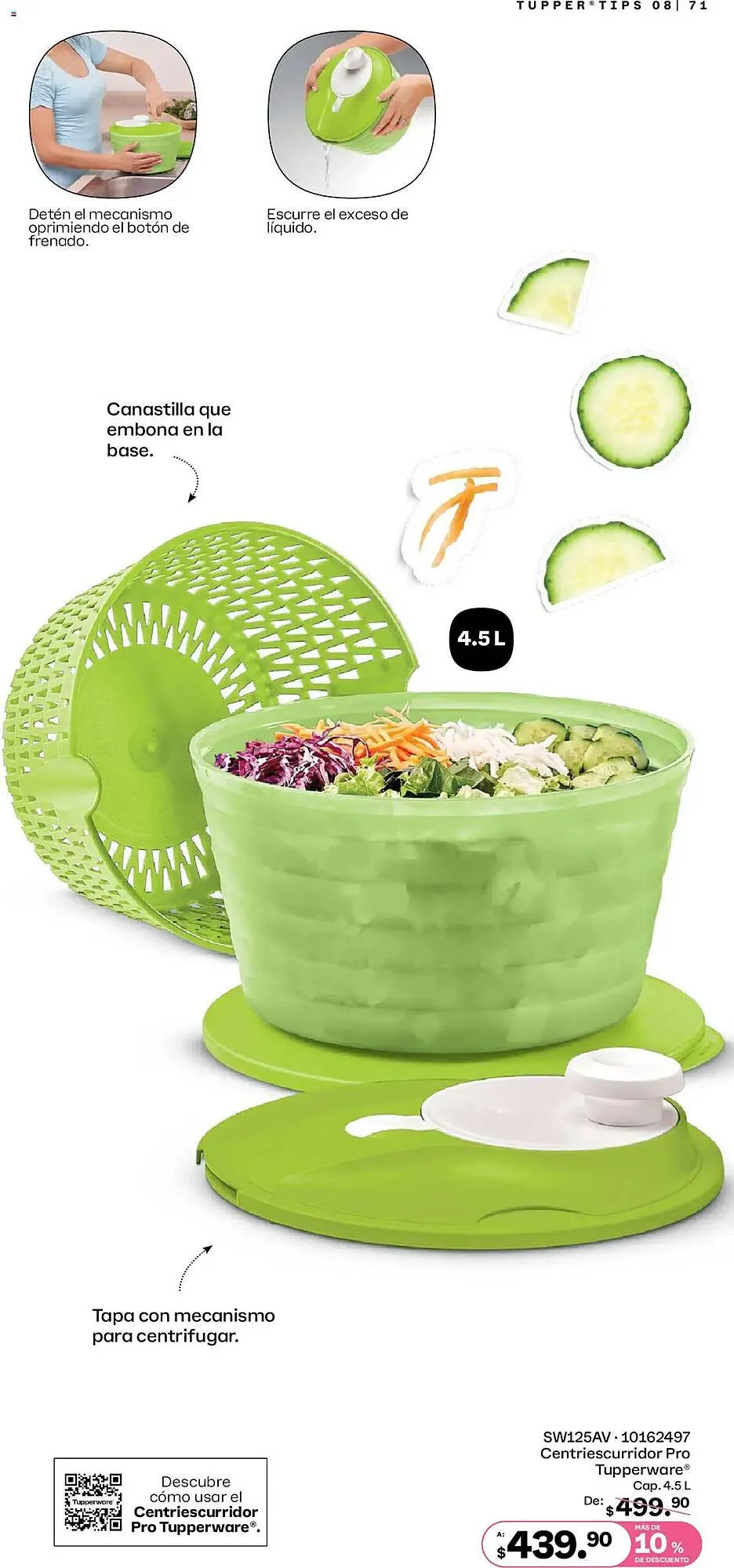 Catálogo de Catálogo Tupperware 14 de julio al 11 de agosto 2025 - Pagina 71