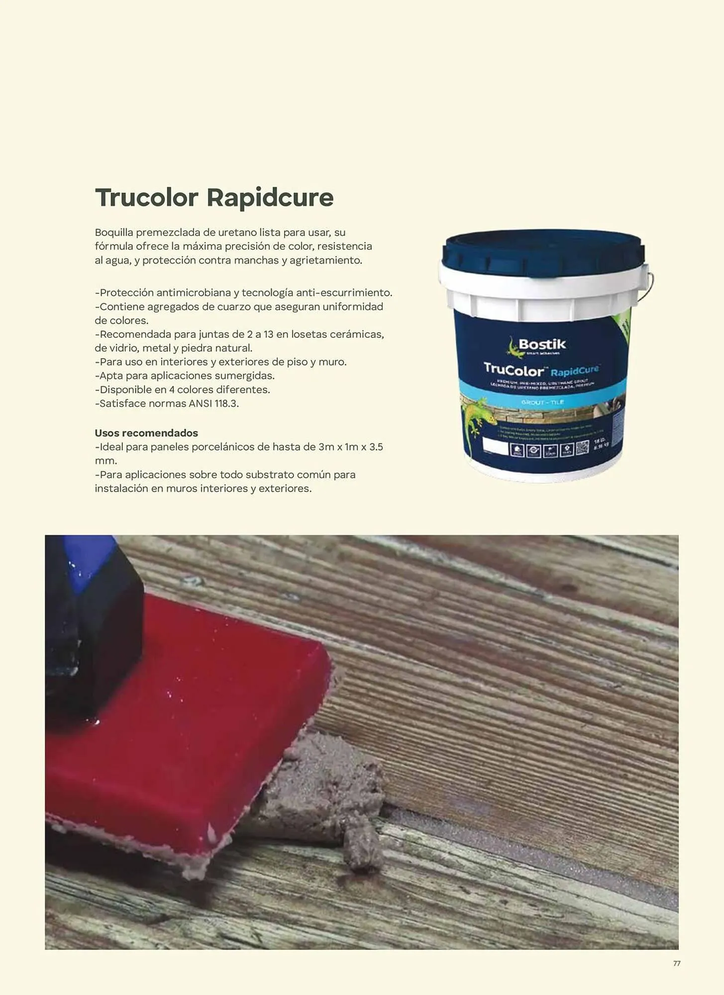Catálogo de Catálogo Interceramic 3 de octubre al 3 de octubre 2026 - Pagina 77