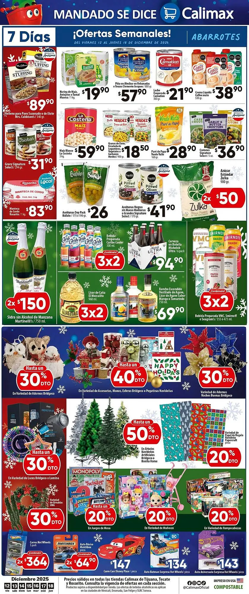 Catálogo de Folleto Calimax 12 de diciembre al 15 de diciembre 2025 - Pagina 6