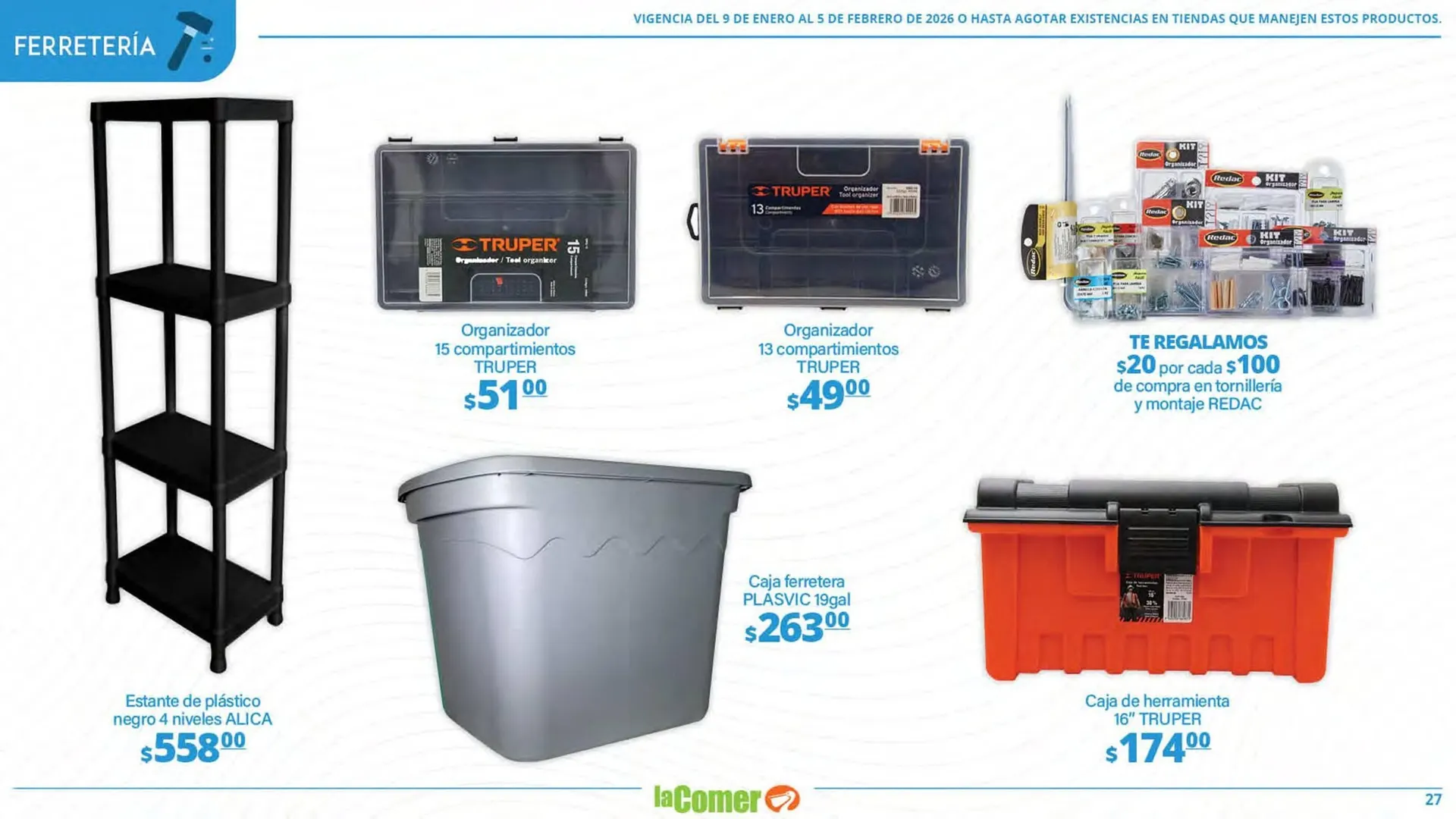 Catálogo de Folleto La Comer 9 de enero al 5 de febrero 2026 - Pagina 27