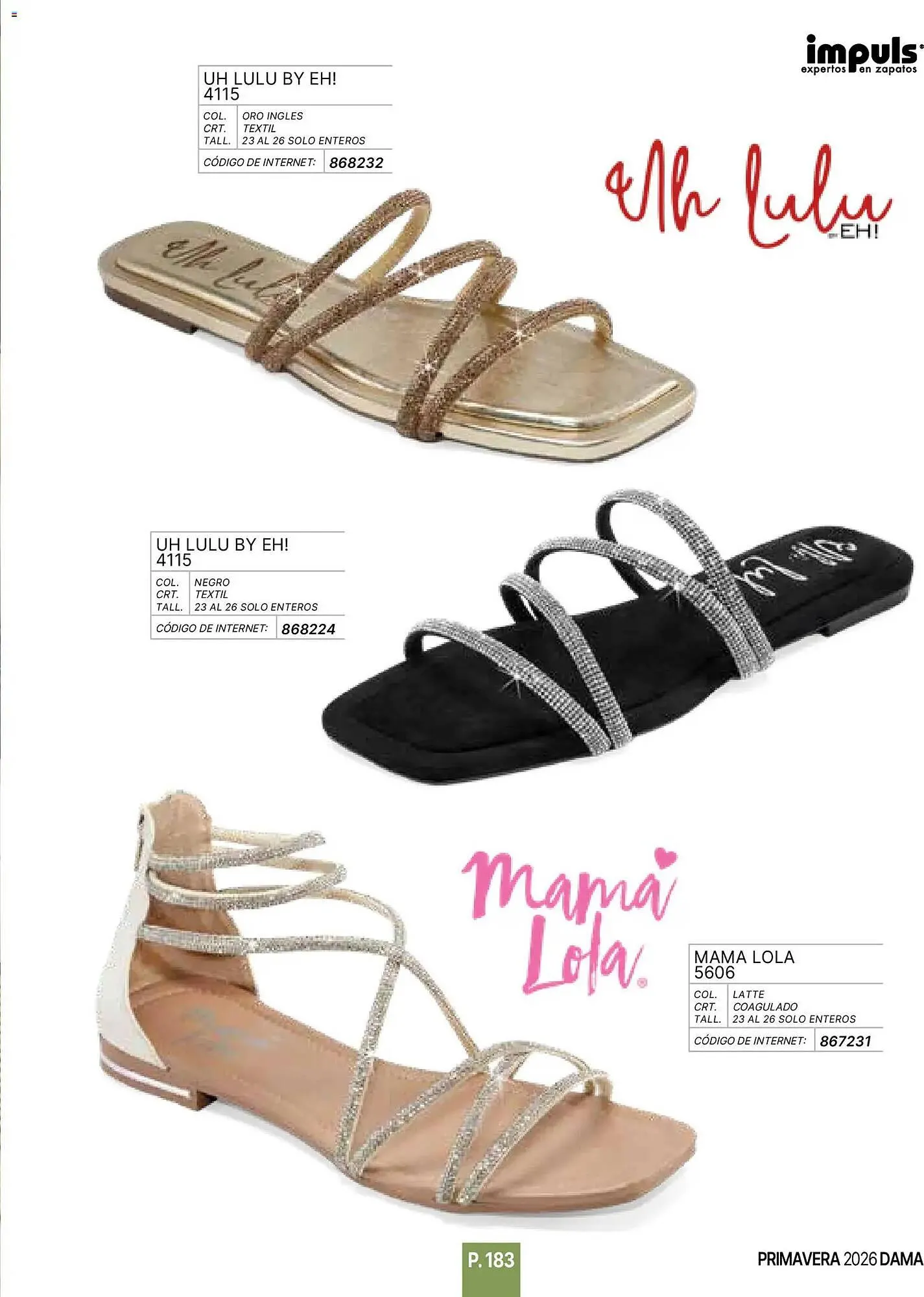 Catálogo de Catálogo Impuls 1 de enero al 1 de junio 2026 - Pagina 185