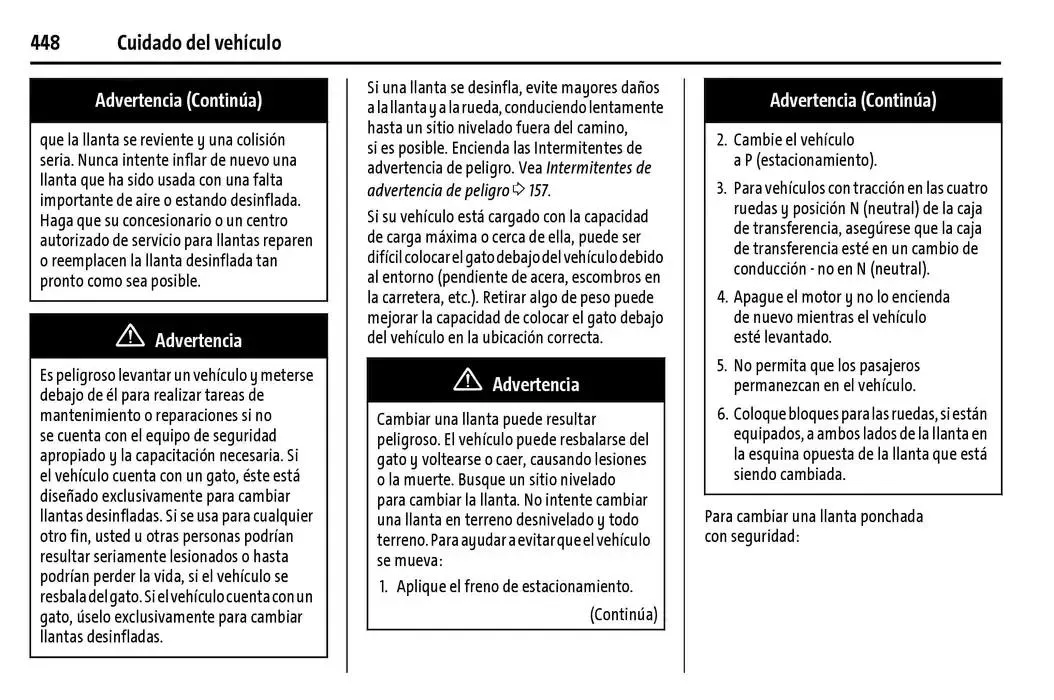 Catálogo de Cheyenne 2025 Manual del propietario 22 de enero al 31 de diciembre 2025 - Pagina 449