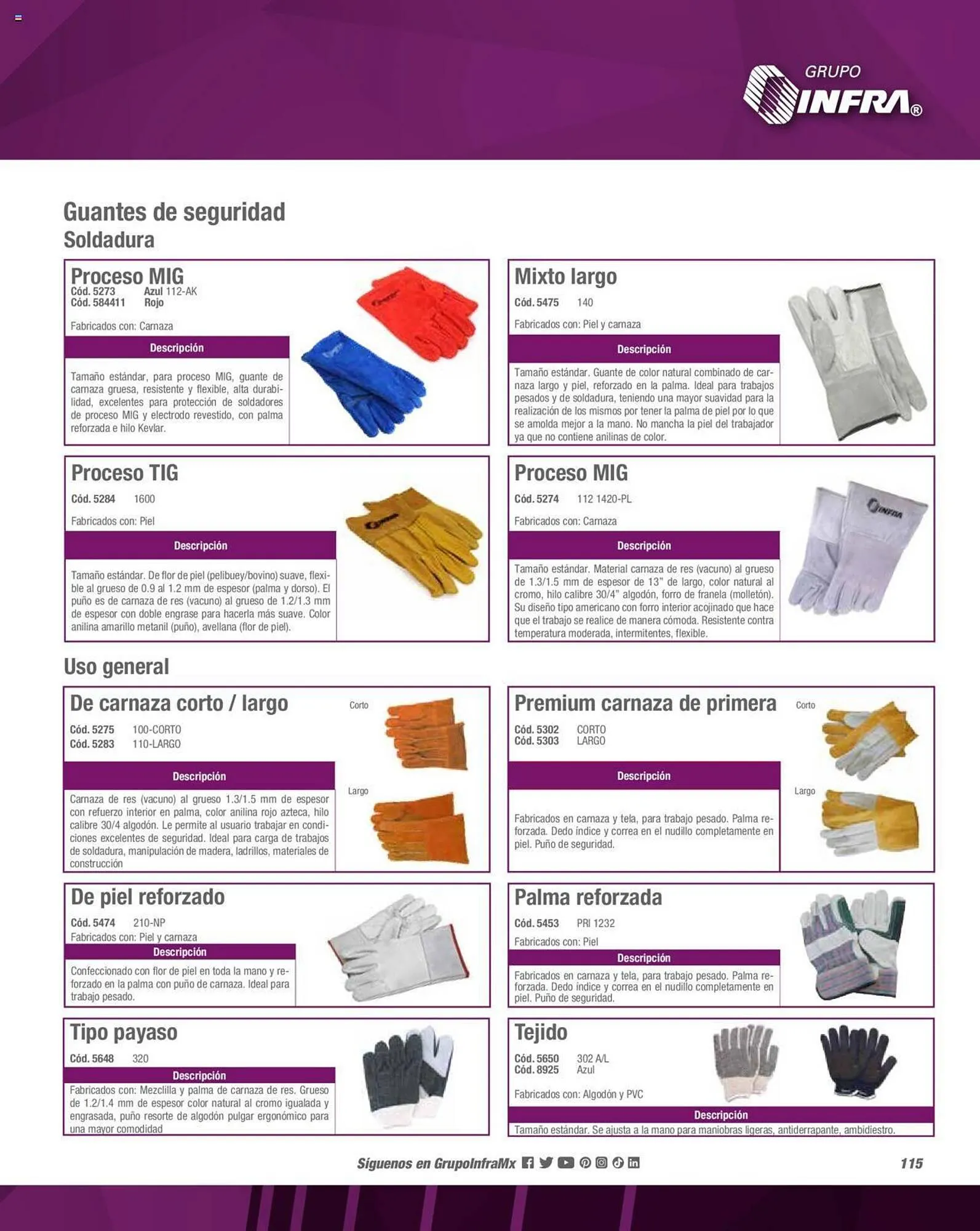 Catálogo de Catálogo Infra 1 de febrero al 31 de diciembre 2023 - Pagina 117