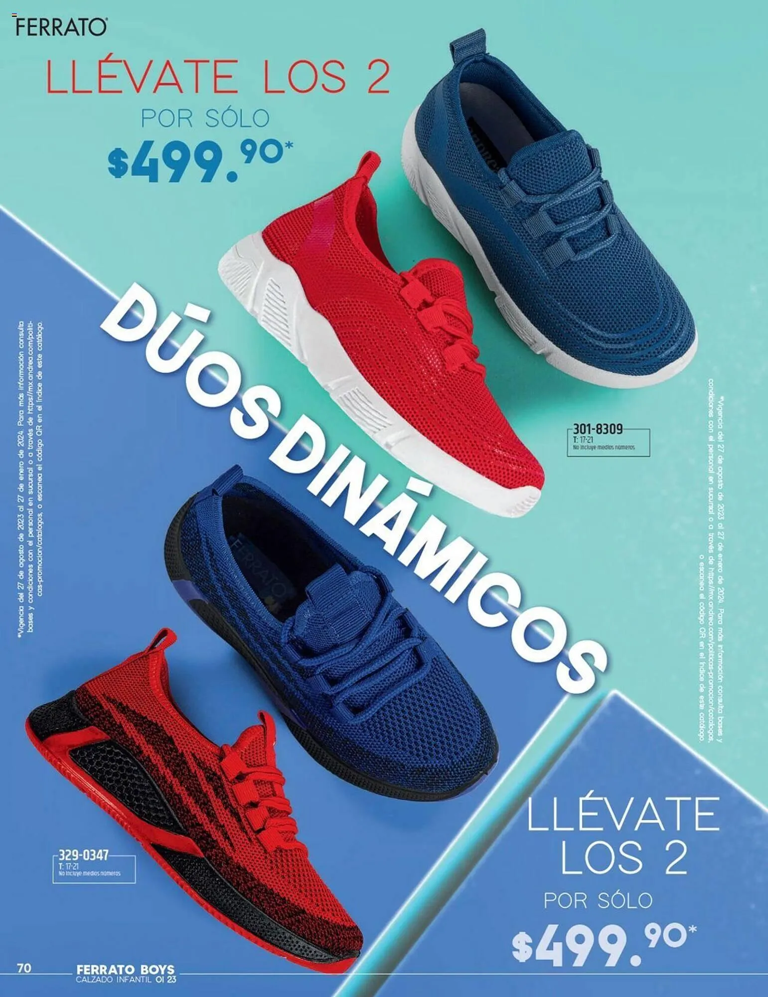 Catálogo de Catálogo Andrea 27 de agosto al 27 de enero 2024 - Pagina 70