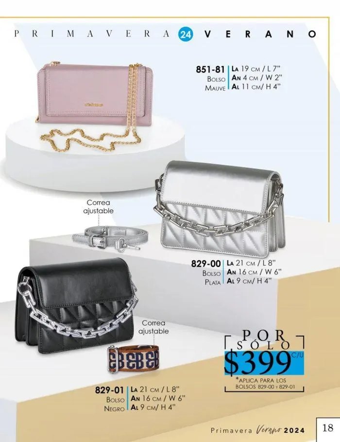 Catálogo de Cklass Handbags 30 de enero al 30 de junio 2024 - Pagina 30