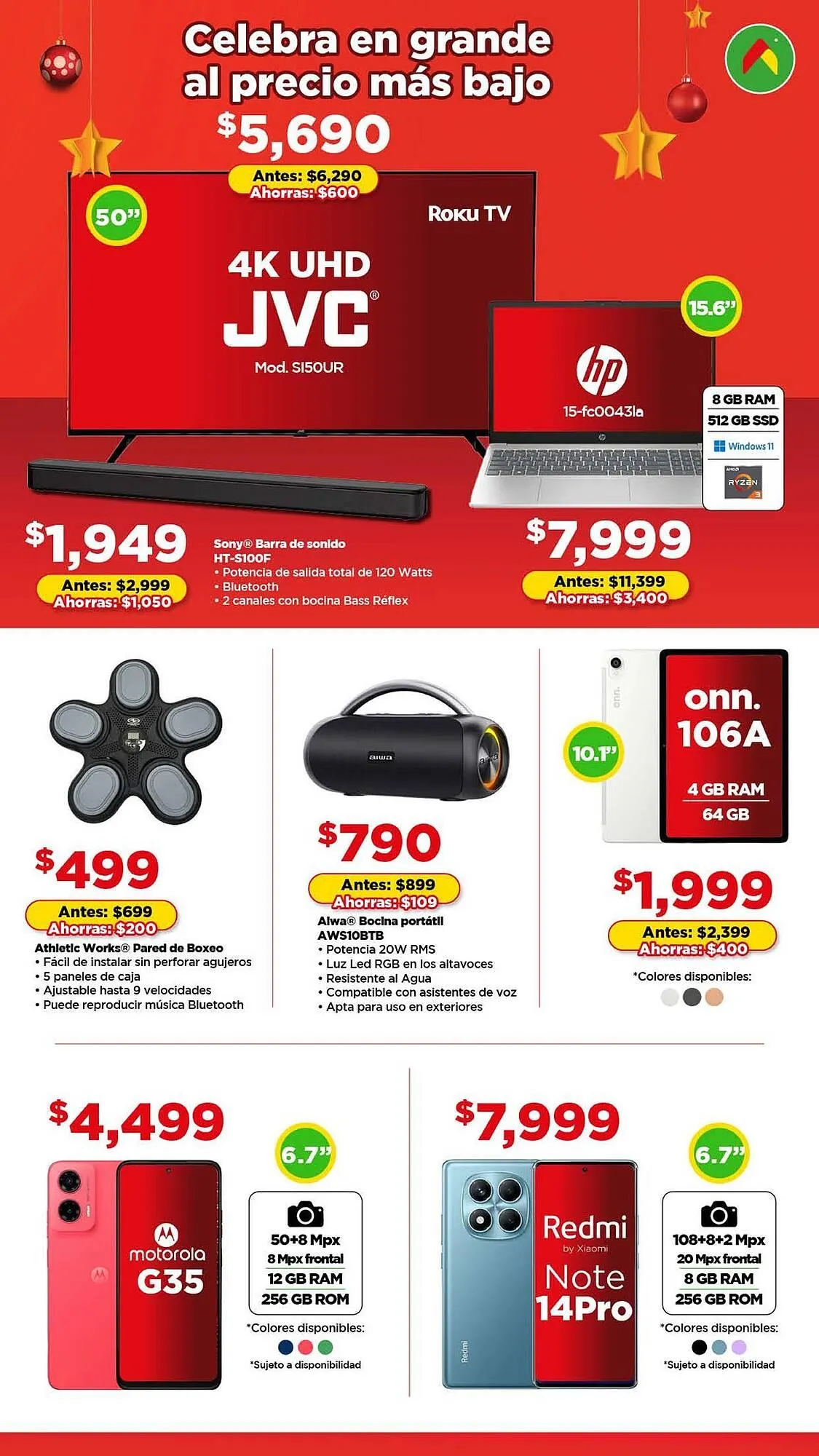 Catálogo de Folleto Bodega Aurrerá 1 de diciembre al 31 de diciembre 2025 - Pagina 2