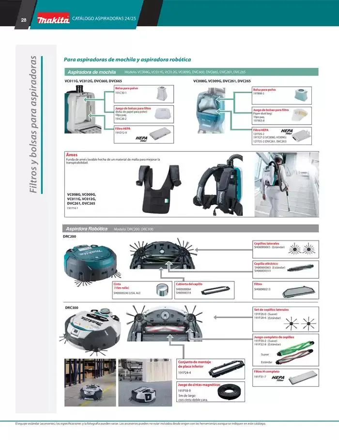 Catálogo de Catálogo de Aspiradoras 8 de enero al 31 de diciembre 2025 - Pagina 28
