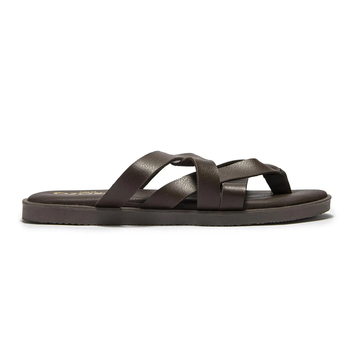 SANDALIA PATA DE GALLO CAPA DE OZONO PARA HOMBRE ESTILO 635602 CAFÉ