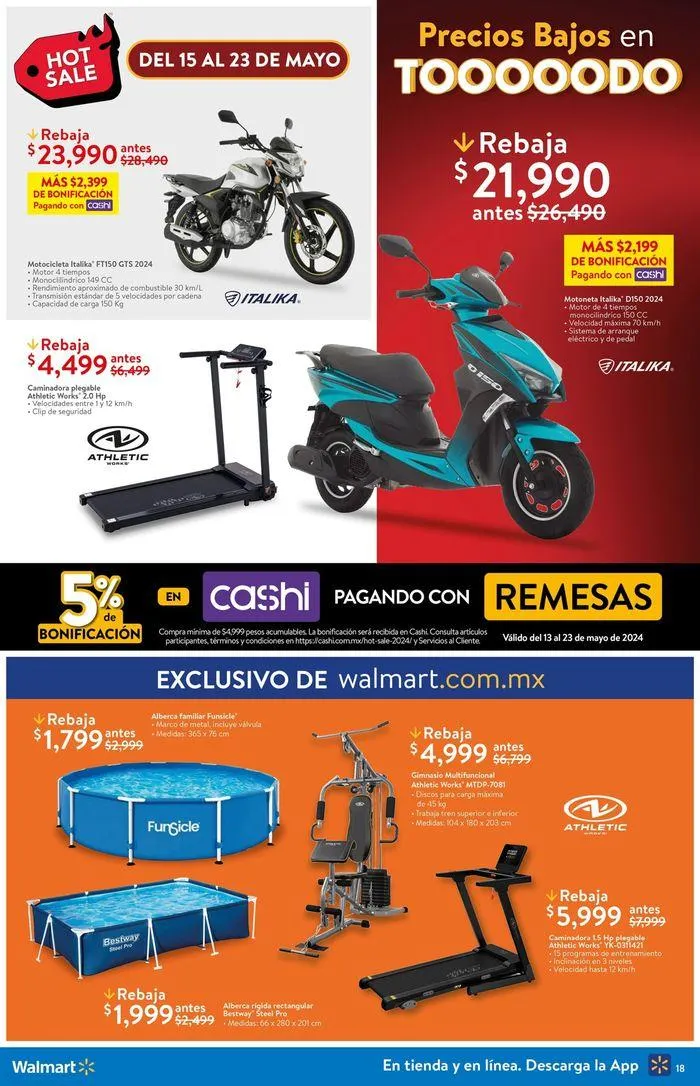 Catálogo de Walmart - Hot Sale 22 de mayo al 23 de mayo 2024 - Pagina 10