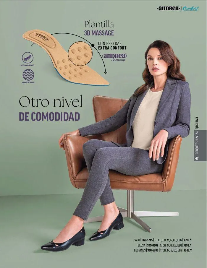 Catálogo de ANDREA - CALZADO CONFORT 26 de agosto al 25 de enero 2025 - Pagina 43