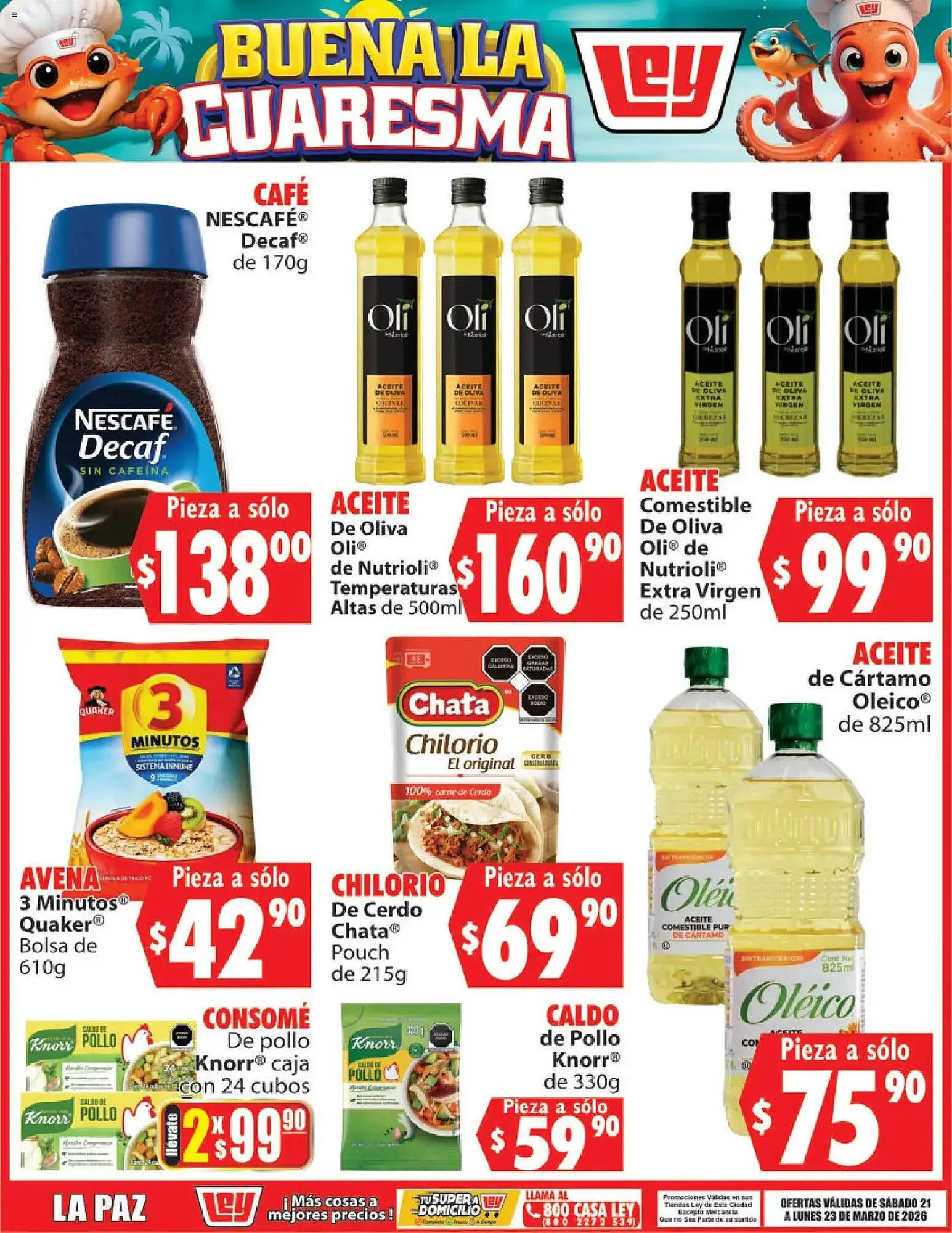 Catálogo de Folleto Casa Ley 21 de marzo al 23 de marzo 2026 - Pagina 2