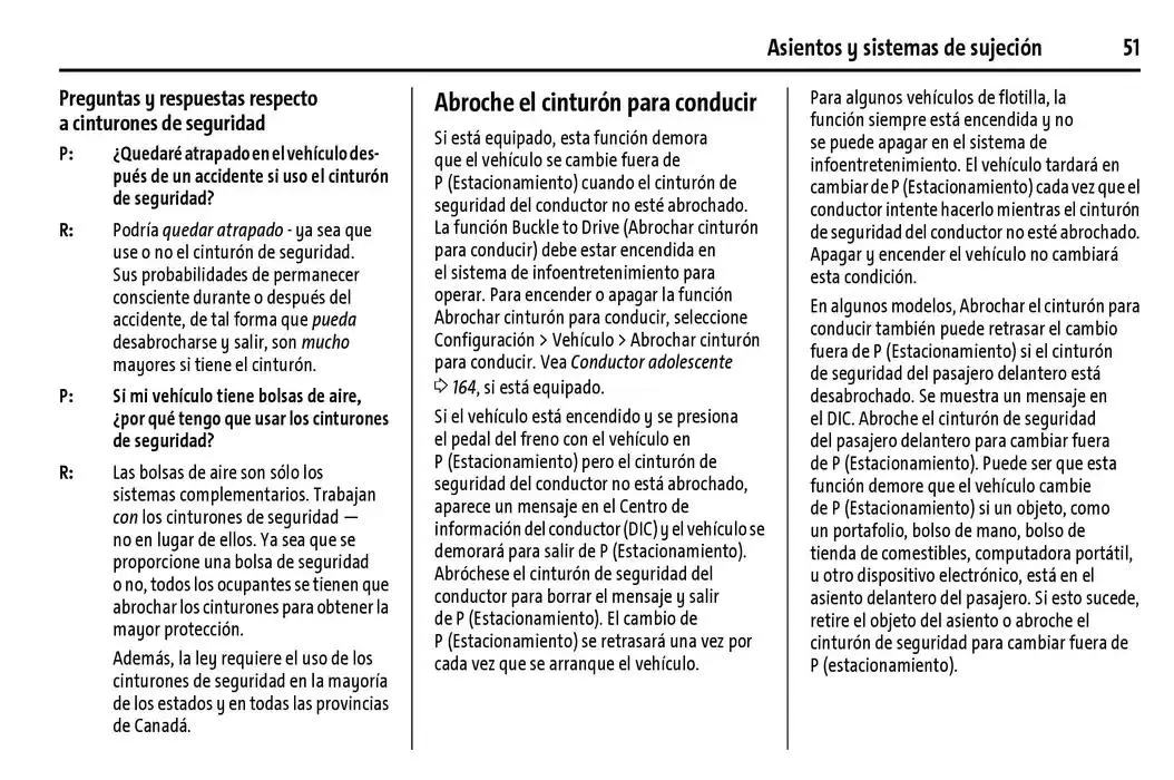 Catálogo de Chevrolet Corvette Stingray Manual del propietario 22 de enero al 31 de diciembre 2025 - Pagina 52