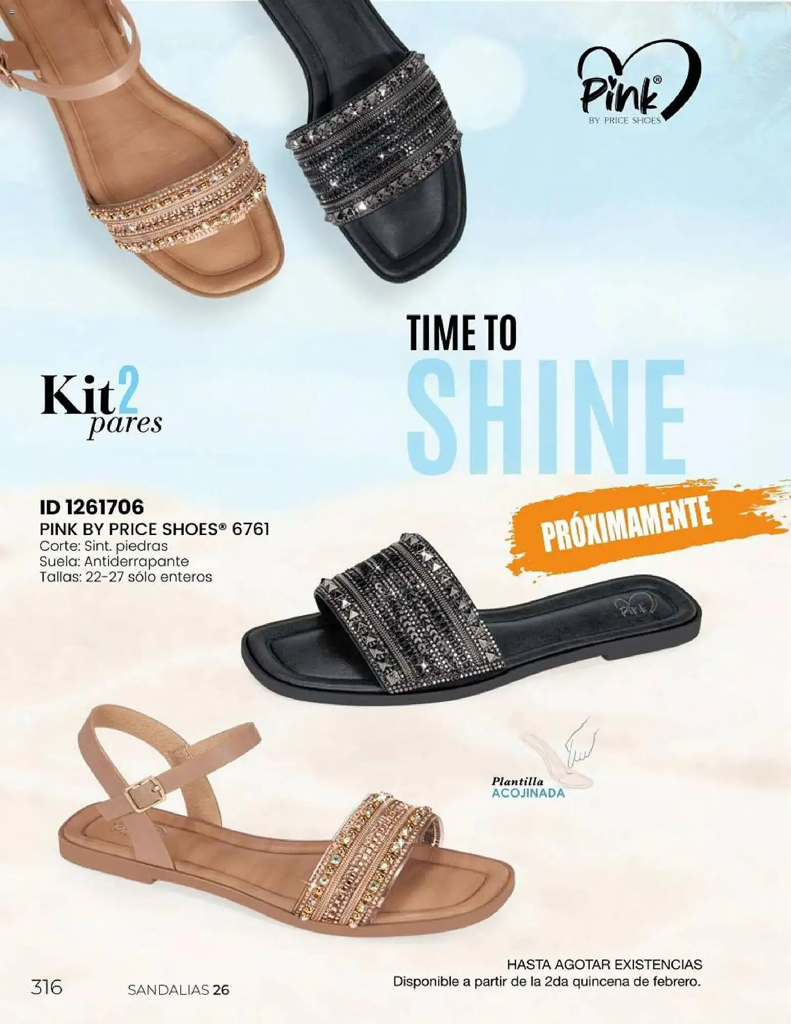 Catálogo de Catálogo Price Shoes 31 de enero al 1 de enero 2027 - Pagina 316