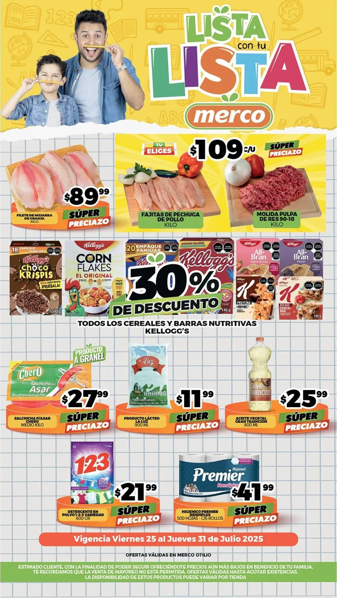 Catálogo de Catálogo Merco 25 de julio al 31 de julio 2025 - Pagina 1