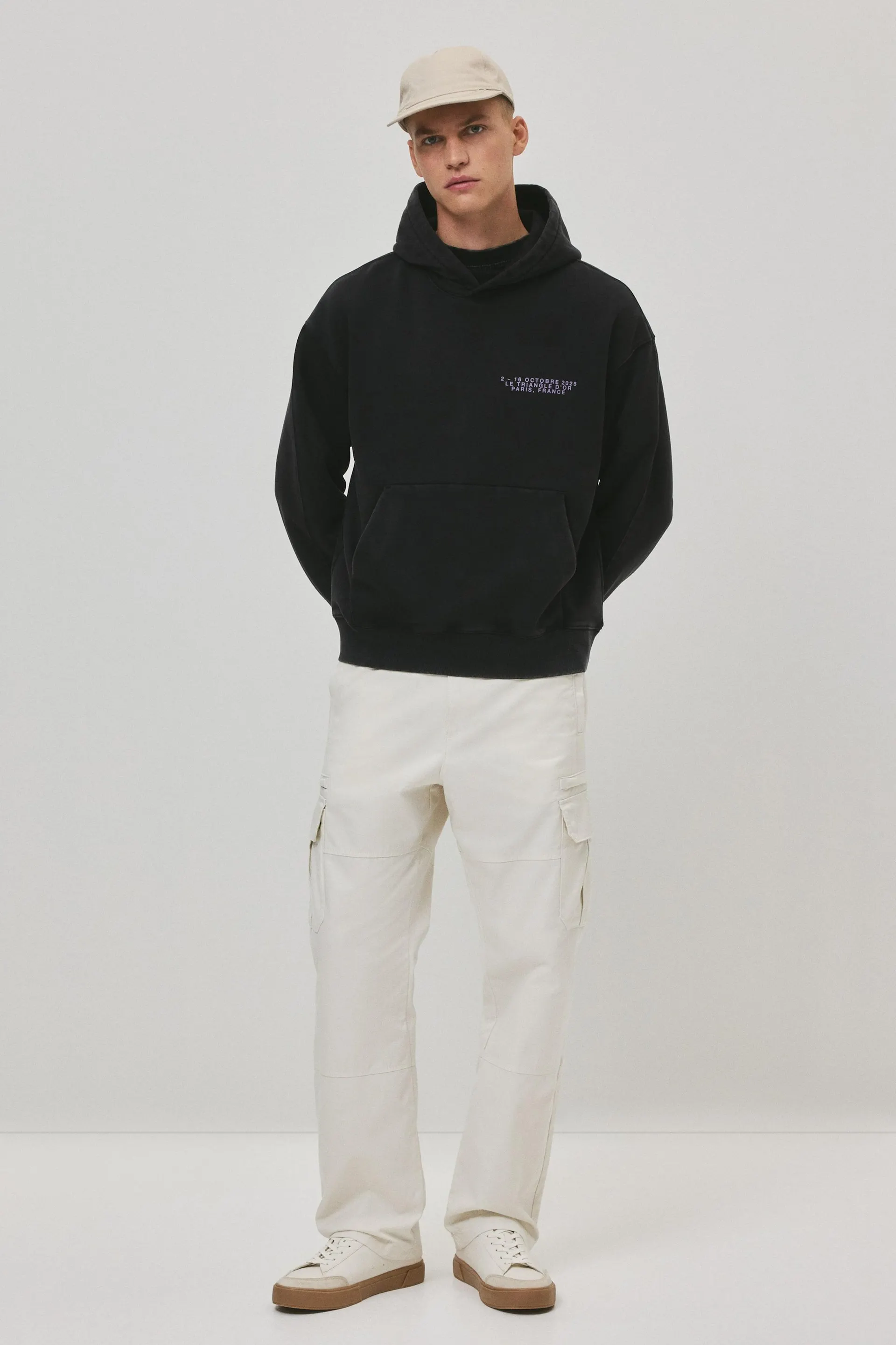 Sudadera Loose Fit con diseño