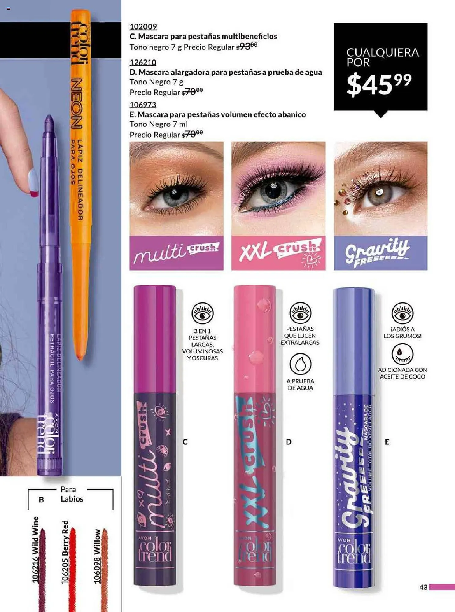 Catálogo de Catálogo Avon 14 de marzo al 22 de abril 2024 - Pagina 43