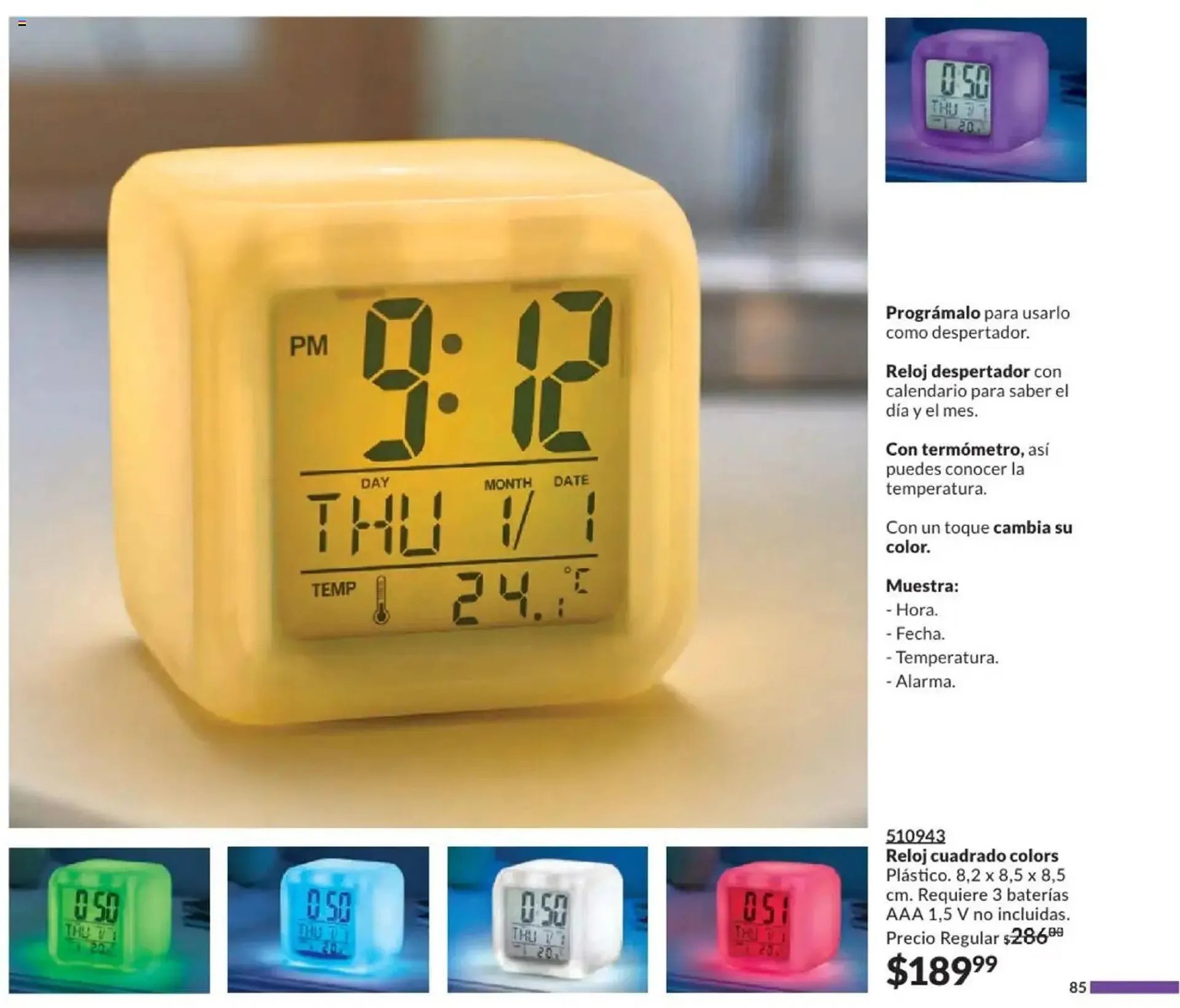 Catálogo de Catálogo Avon 3 de diciembre al 18 de enero 2025 - Pagina 85