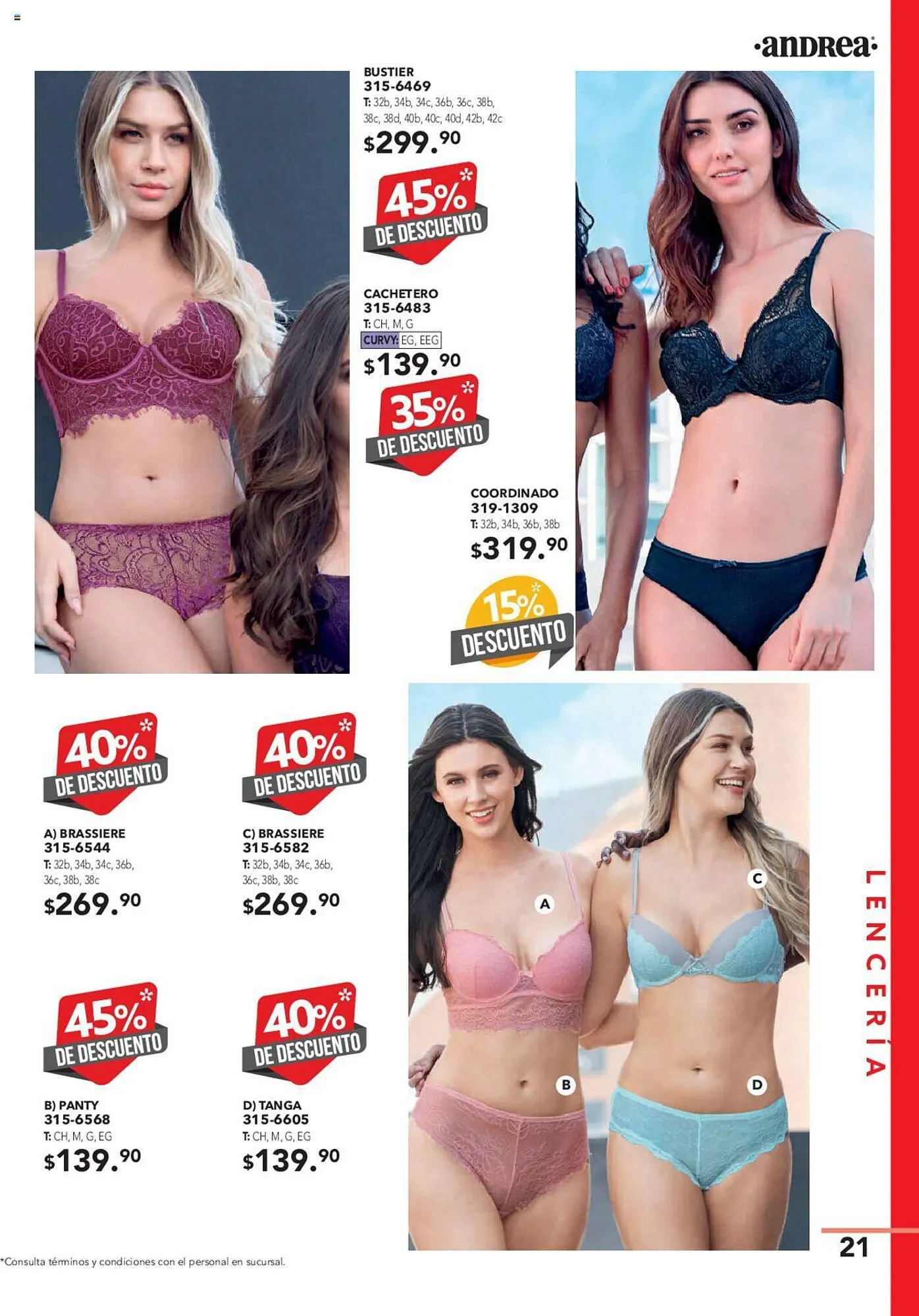Catálogo de Catálogo Andrea 12 de noviembre al 25 de noviembre 2023 - Pagina 21