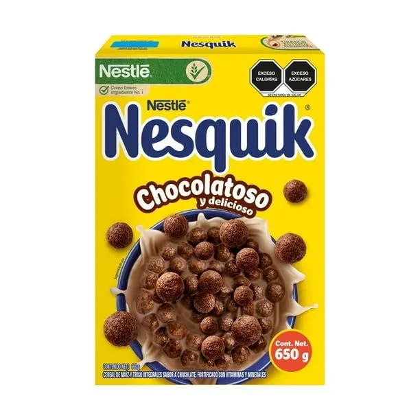 Cereal Nestlé Nesquik sabor chocolate 650 g