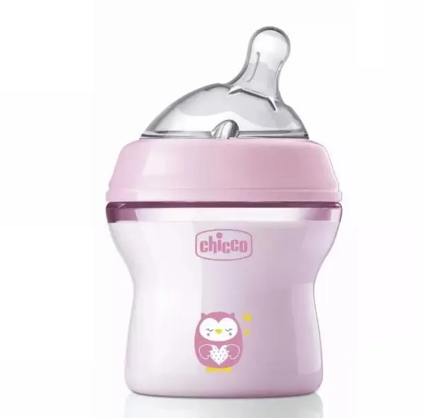 Biberón Chicco natural feeling 0m+ 5oz – 150ml Rosa