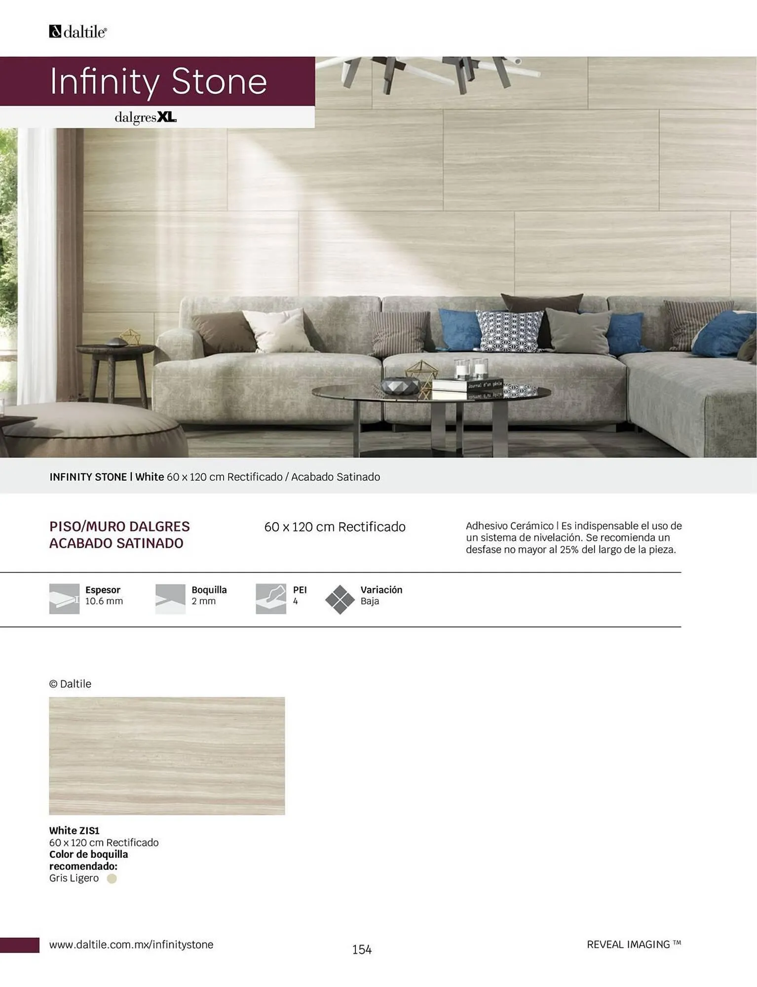 Catálogo de Catálogo Daltile 1 de enero al 31 de diciembre 2024 - Pagina 154