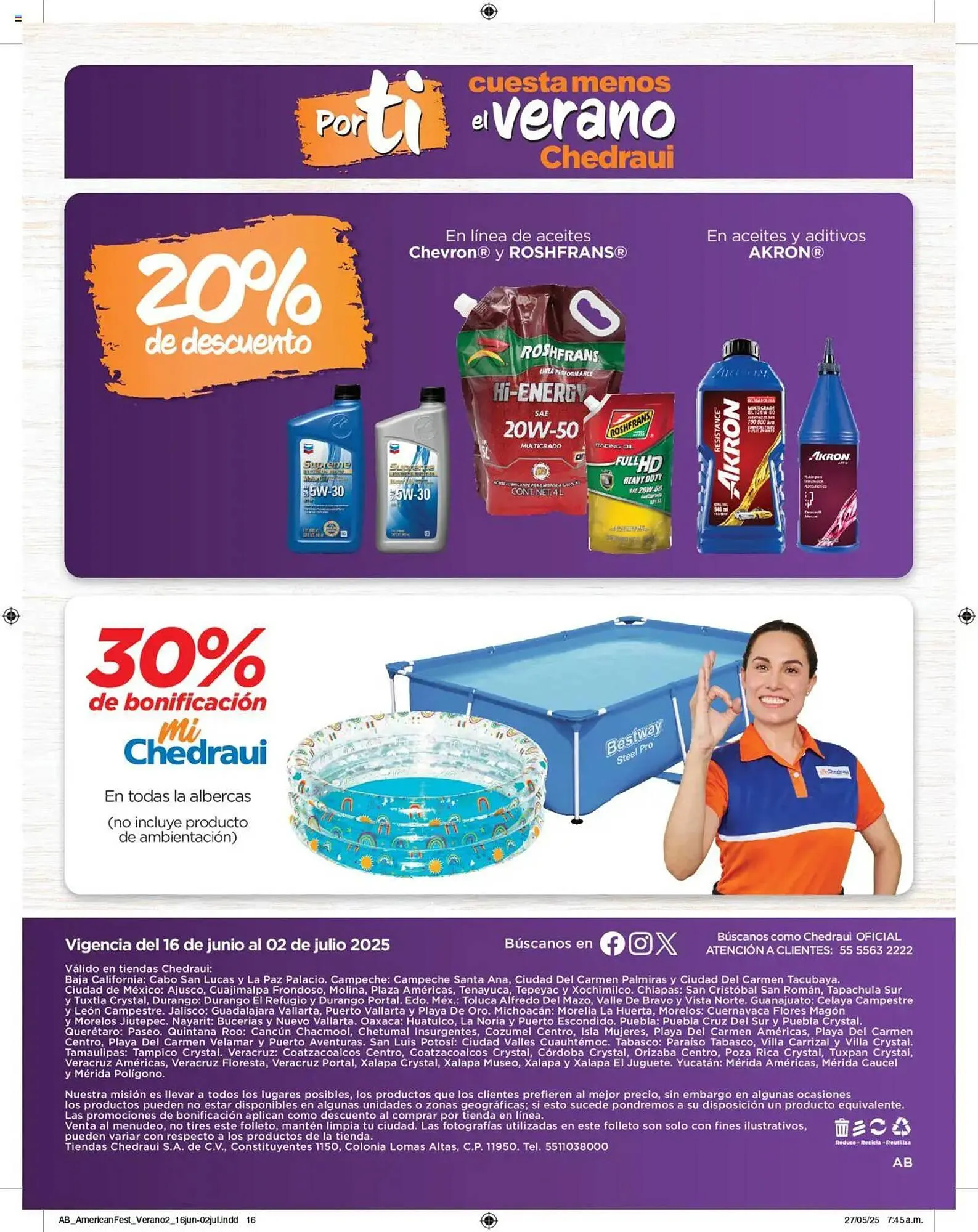 Catálogo de Catálogo Chedraui 16 de junio al 3 de julio 2025 - Pagina 16