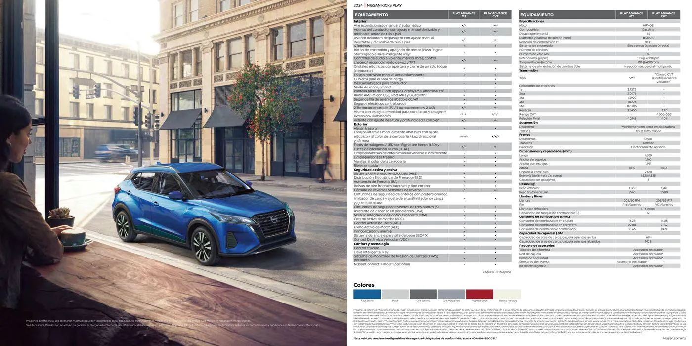 Catálogo de Nissan Kicks Play 24 7 de agosto al 31 de diciembre 2024 - Pagina 8