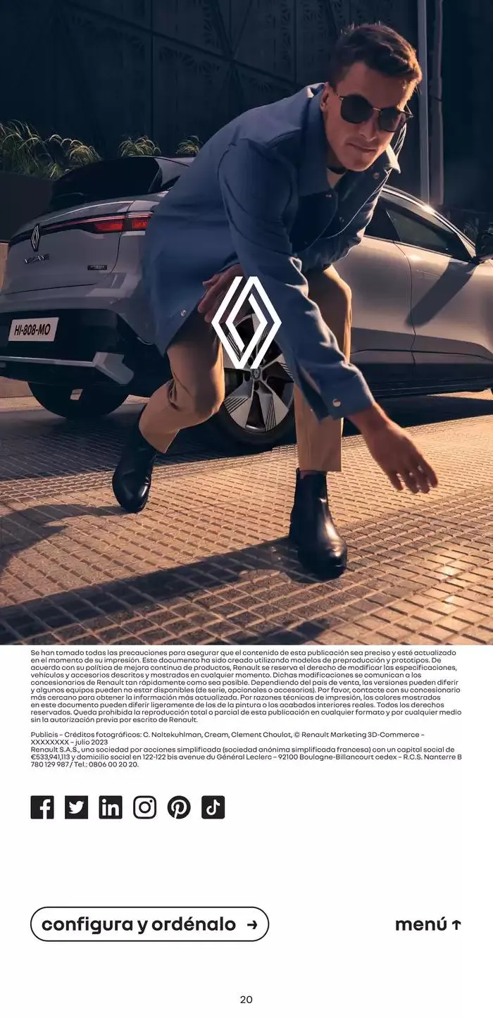 Catálogo de Renault Megane E-Tech 6 de mayo al 6 de mayo 2026 - Pagina 20