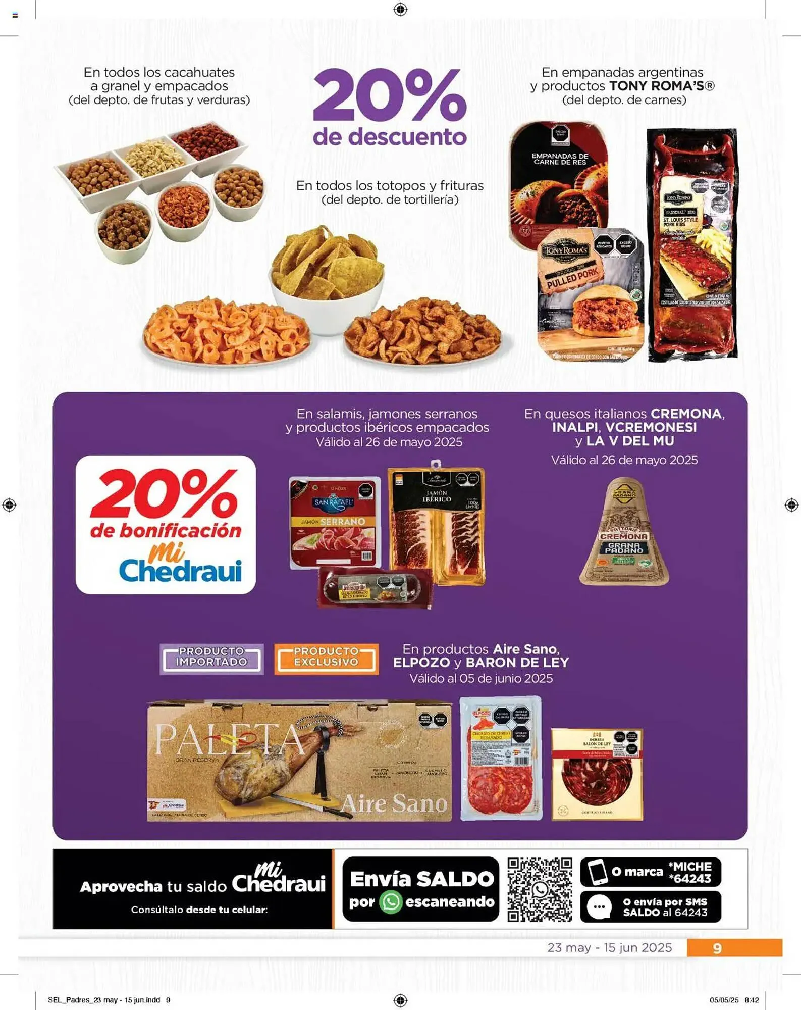 Catálogo de Catálogo Chedraui 28 de mayo al 15 de junio 2025 - Pagina 9