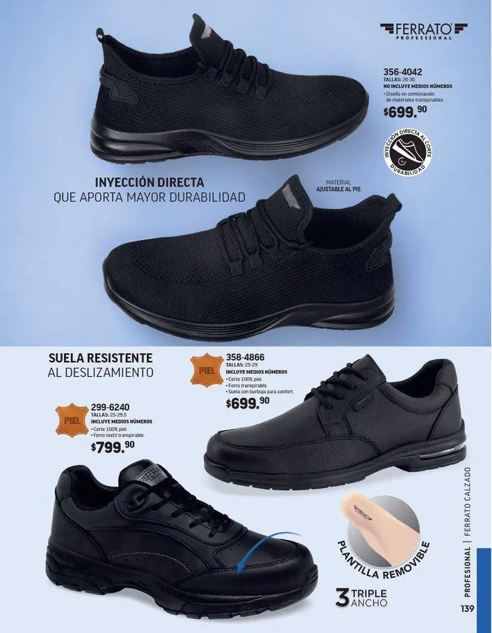 Catálogo de ANDREA - CALZADO CABALLERO 26 de agosto al 25 de enero 2025 - Pagina 43
