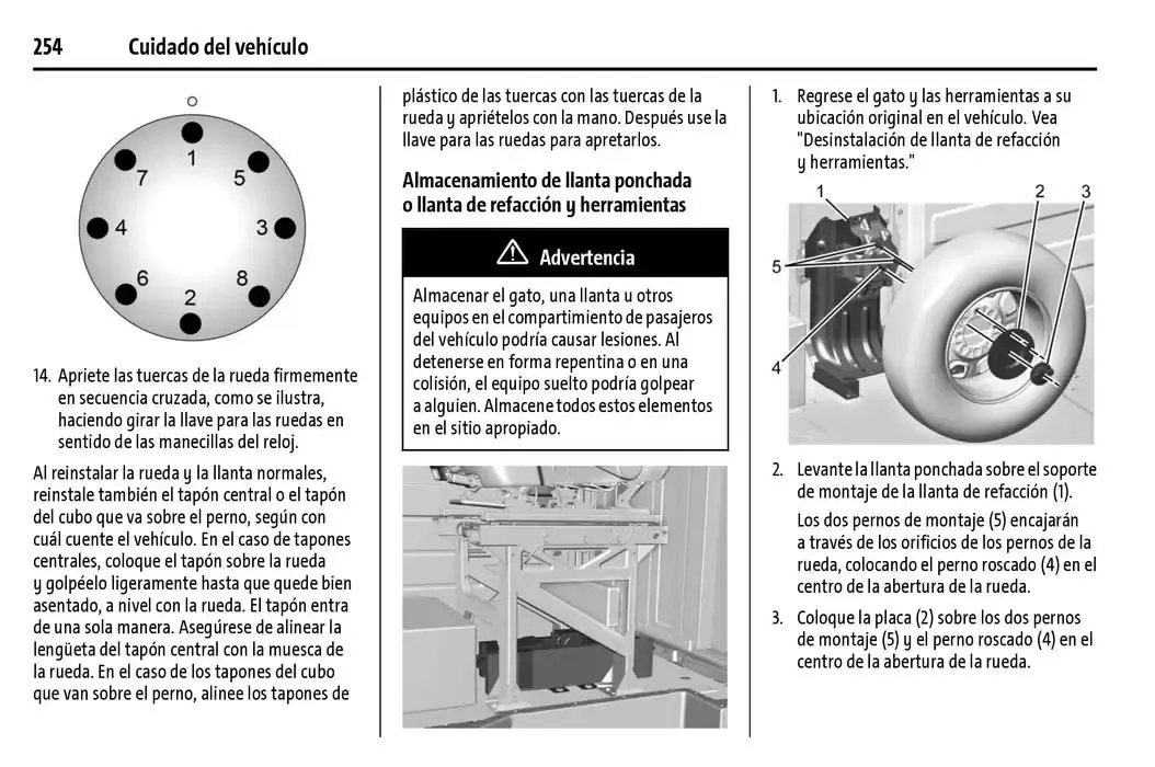 Catálogo de BrightDrop 400 Y BrightDrop 600 Manual del propietario 22 de enero al 31 de diciembre 2025 - Pagina 255