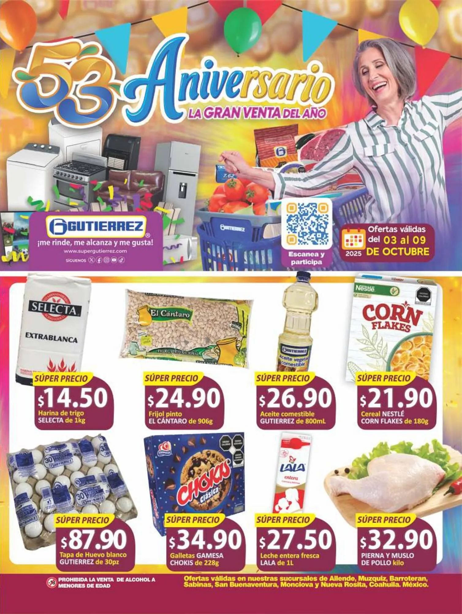 Catálogo de Folleto Super Gutiérrez 3 de octubre al 9 de octubre 2025 - Pagina 5