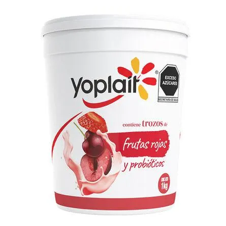 Yoghurt Batido Yoplait Con Frutas Rojas 1 kg