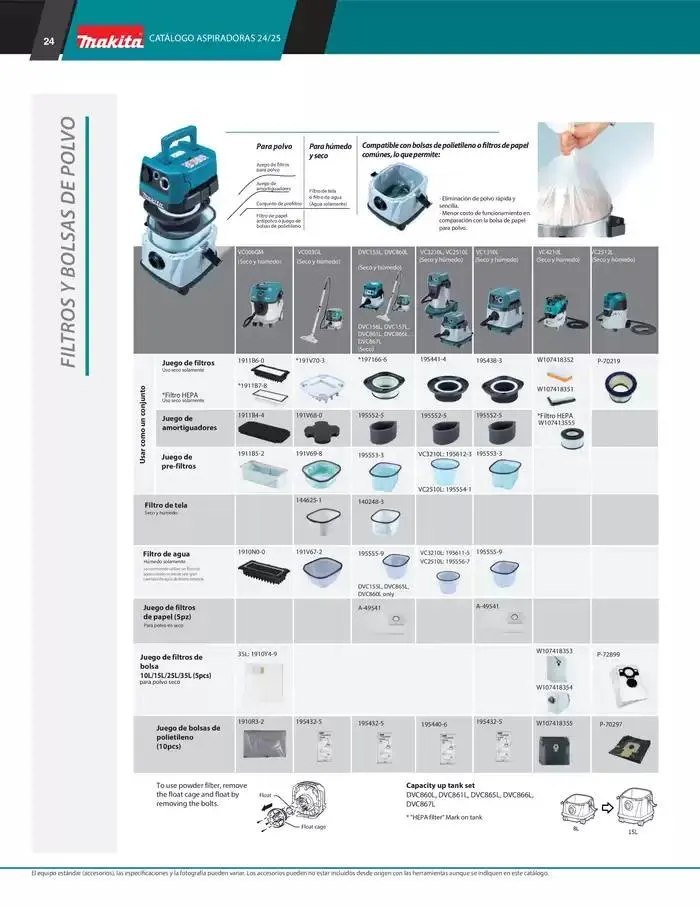 Catálogo de Catálogo de Aspiradoras 8 de enero al 31 de diciembre 2025 - Pagina 24