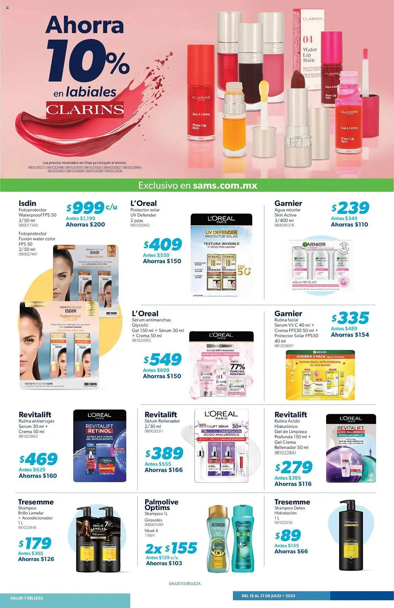 Catálogo de Catálogo Sam's Club 18 de julio al 31 de julio 2025 - Pagina 3