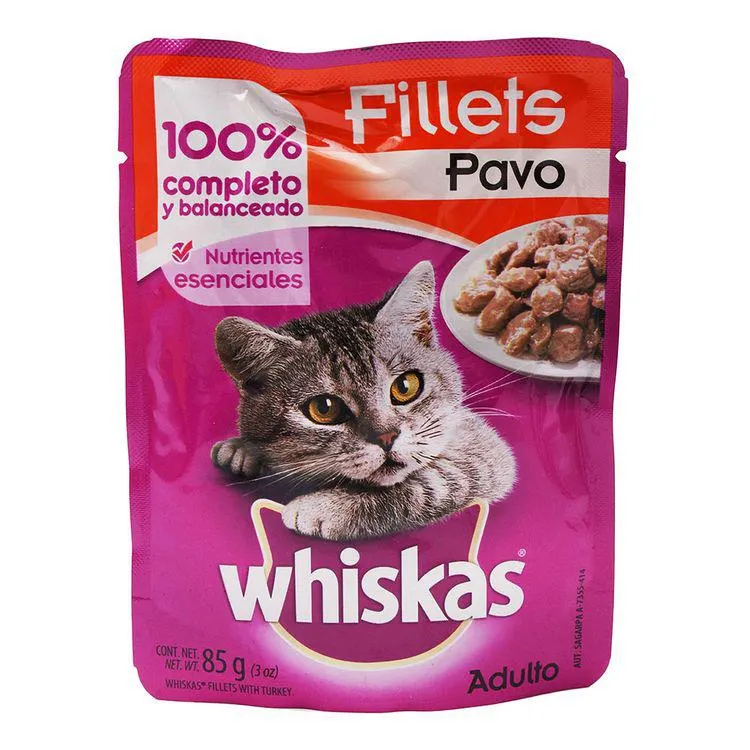 Alimento Whiskas Pouch Pavo 85grs - Whiskas - 1 pieza