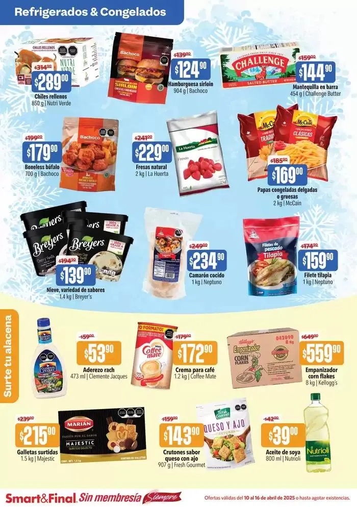 Catálogo de Ofertas Smart & Final 10 de abril al 16 de abril 2025 - Pagina 6