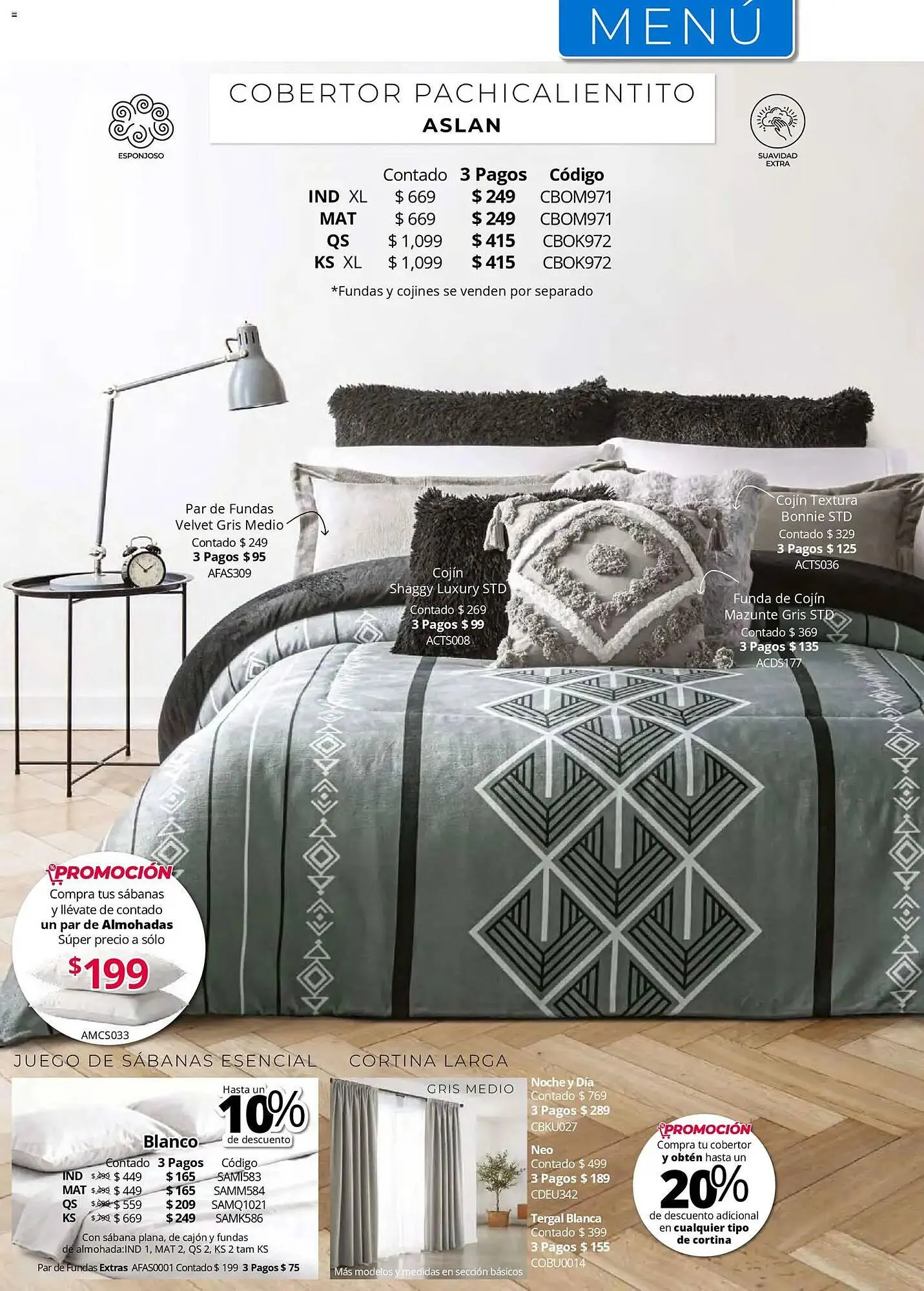 Catálogo de Catálogo Colchas Concord 1 de mayo al 1 de agosto 2026 - Pagina 276