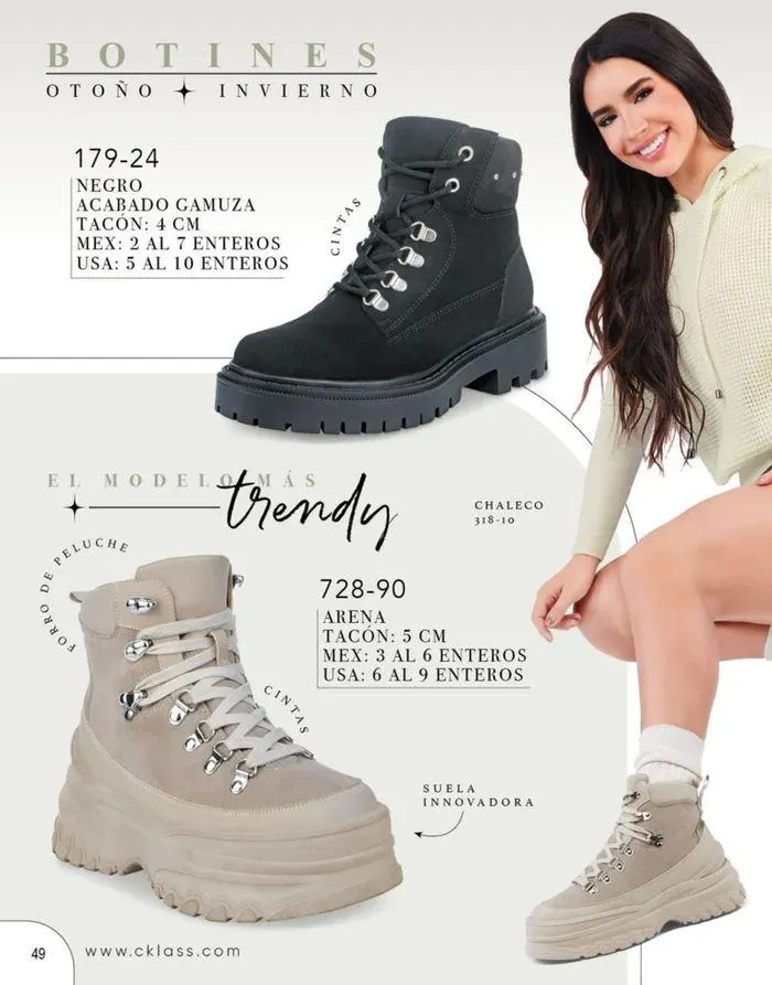 Catálogo de Cklass Botas y Botines 30 de agosto al 31 de enero 2025 - Pagina 45