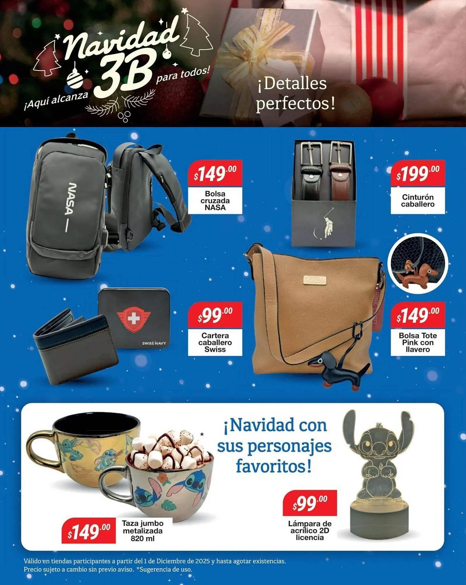 Catálogo de Catálogo Tiendas Tres B 2 de diciembre al 10 de enero 2026 - Pagina 9