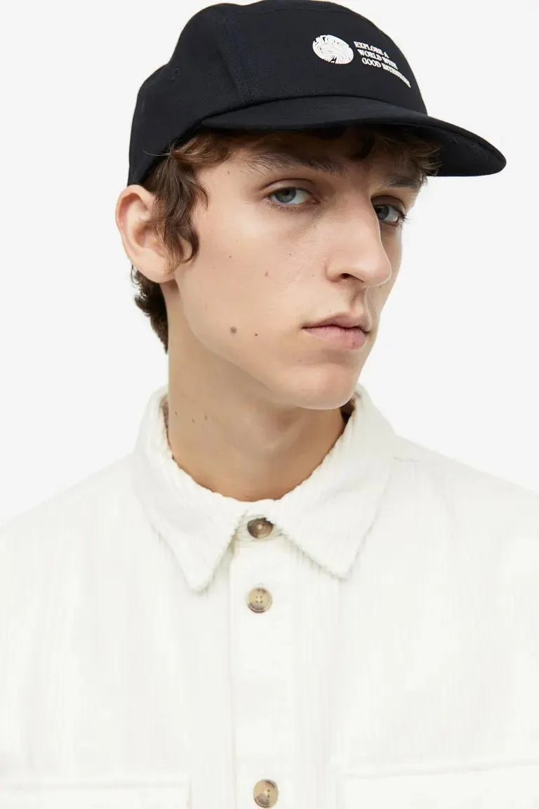 Chamarra camisa Relaxed Fit en pana