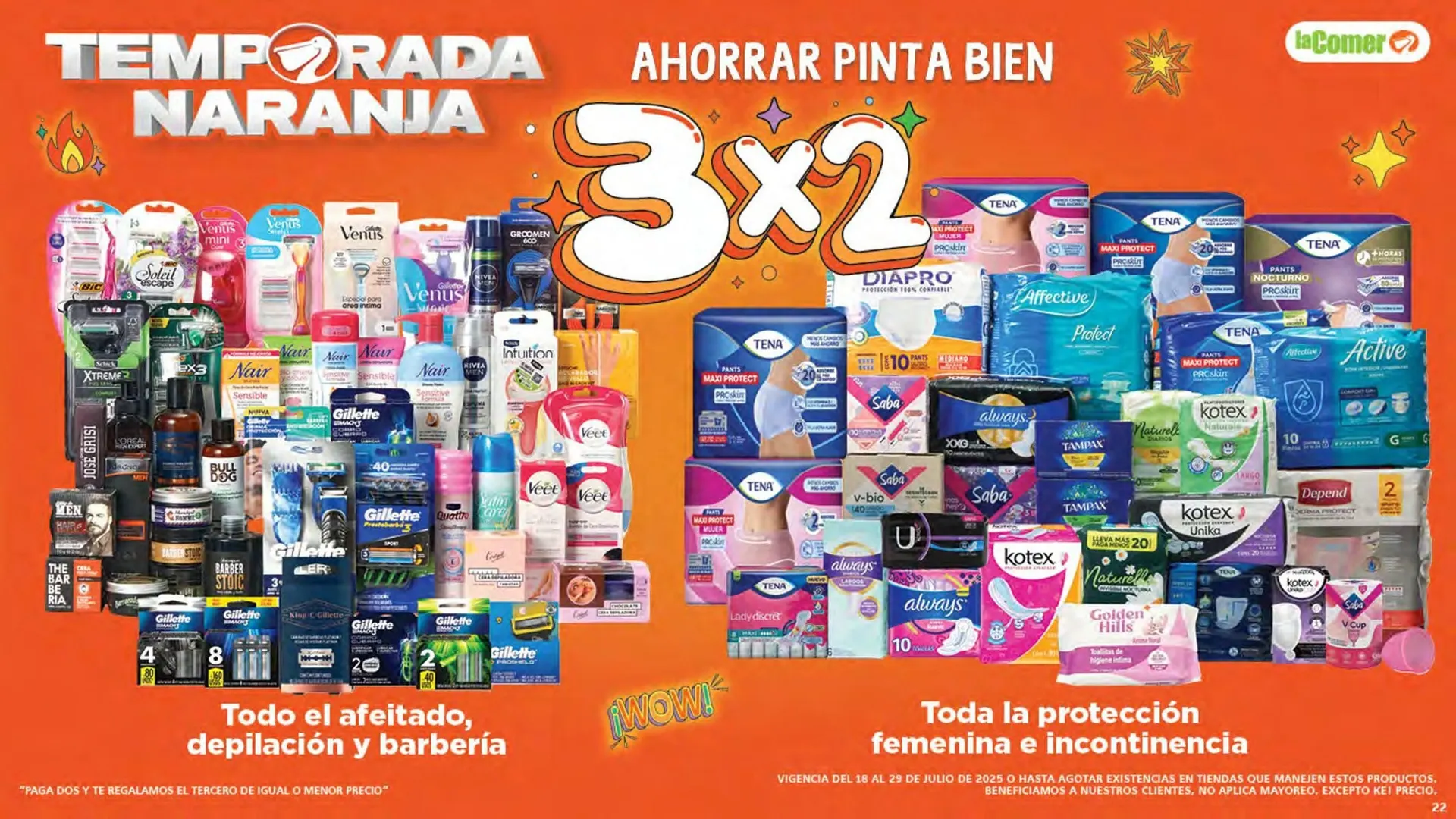 Catálogo de Catálogo La Comer 18 de julio al 29 de julio 2025 - Pagina 22